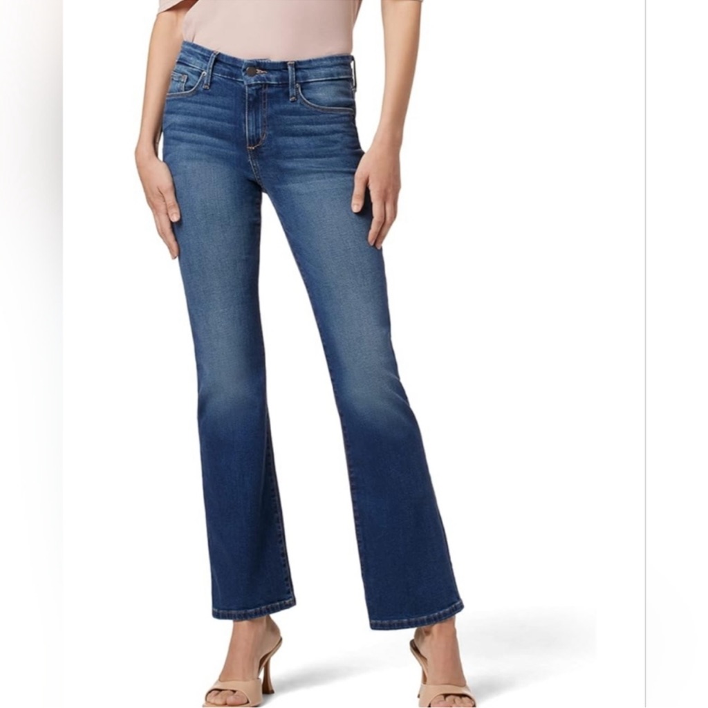 Nwot Joe's Jeans Medium Wash Mid Rise Bootcut Size 24